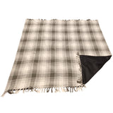 Take a plaid polyback picknickplaid groen wit 160 x 160 cm | 10 stuks