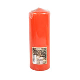Gala stompkaars oranje 7 x 20 cm | 12 stuks