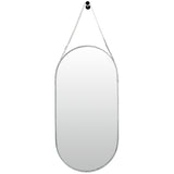 Len-fra wandspiegel miami ii zilverkleurig 50 x 100 cm | 2 stuks