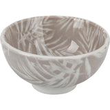 Excellent houseware schaal met bladmotief ø9,5cm