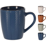 Excellent houseware mok aardewerk 370ml ã˜8,5xh10cm