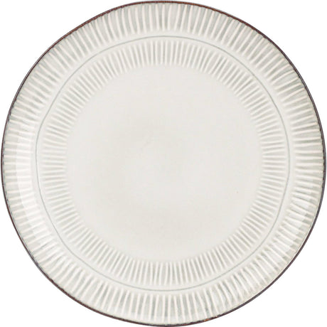 Excellent houseware bord aardewerk gres dia 27cm doos a 6 stuks