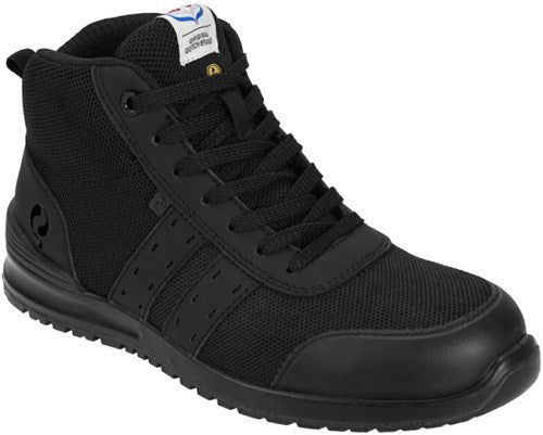 Quick werkschoen sprint dark hoog qs0562 s1p | zwart | maat 46 - 8718591551161