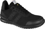 Quick werkschoen sprint dark laag qs0561 s1p | zwart | maat 38 - 00.114.006.38
