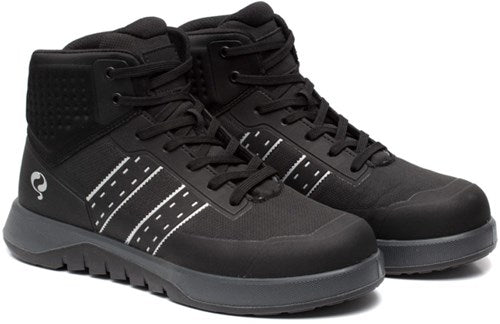 Quick werkschoen urban hoog qs0201 s3s | zwart | maat 43 - 8718591554674