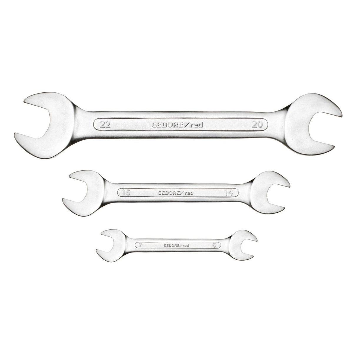 Gedore red r05105008 steeksleutelset sw6-22 lang metrisch 8-delig 3300959 - r05105008