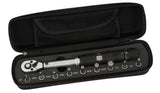 Radon comp torque wrench 1 4 2-14 nm fixable incl. bits