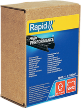 Rapid hekwerk hogringen vr22 | 1.600 stuks | zwart - 40017338