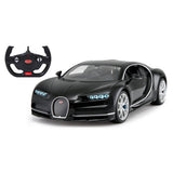 Rastar RC Bugatti Chiron jongens 27 MHz 1:14 zwart