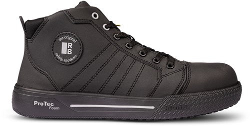 Redbrick beater high s3s | zwart | maat 39 - 8713458014056