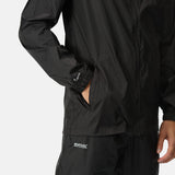 Regatta Jacket III waterdichte outdoorjas zwart maat L