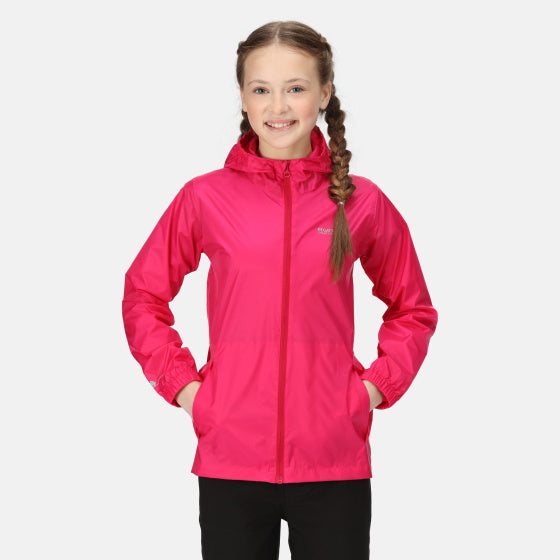 Regatta Pack It III regenjas meisjes roze maat 7-8 jaar