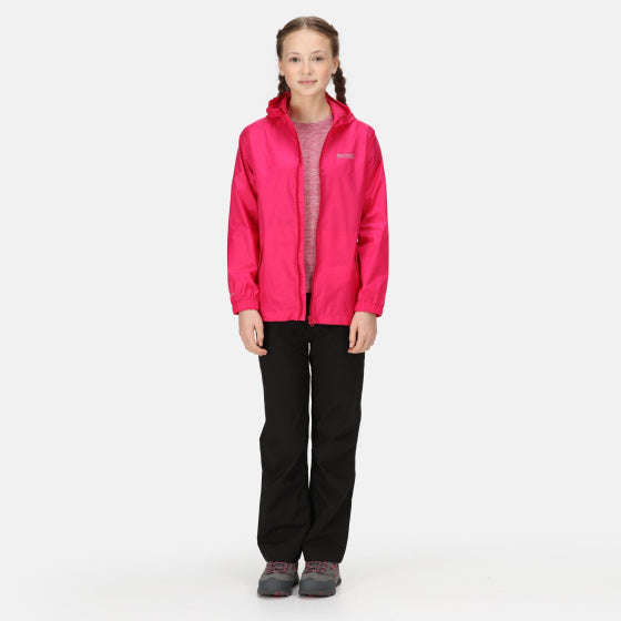 Regatta Pack It III regenjas meisjes roze maat 11-12 jaar