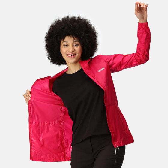 Regatta Pack it III shell jas dames roze maat S
