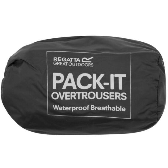 Regatta Pack It O regenbroek dames zwart maat L
