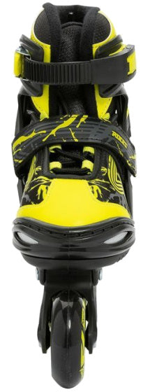 Roces Inline skates Jokey 3.0 softboot 82A zwart geel maat 30-33