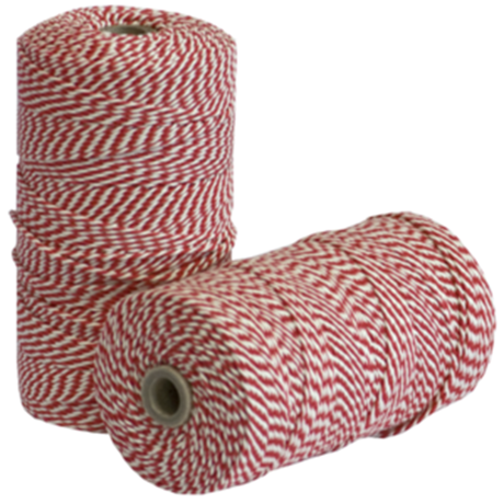 Rolladetouw 80m rood wit rolladetouw 80m rood wit