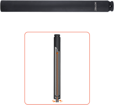 Rotec krachtdop | binnenvierkant 1 2 | extra lang | l=310 | sw 30 - 842.3030