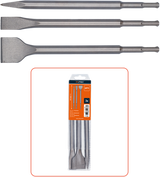 Rotec opti-line | sds-plus beitelset | 3-dlg (punt plat spade) - 214.9000