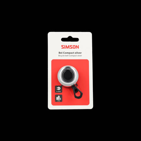 Simson bel compact zilver
