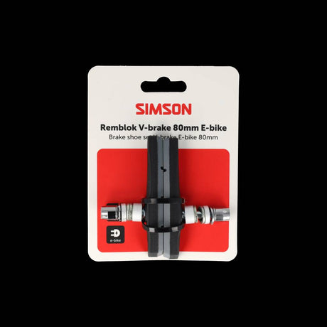 Simson remblokken e-bike v-brake 80mm