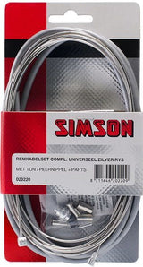 Simson Remkabelset universeel 1,70 meter grijs