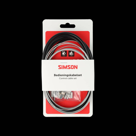 Simson remkabelset compleet shimano nexus rollerbr. rvs zwart