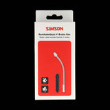 Simson remkabelbuis v-brake flexibel inclusief rubber