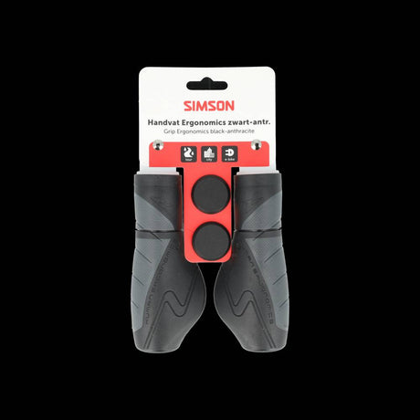 Simson handvatset ergonomics zwart antraciet