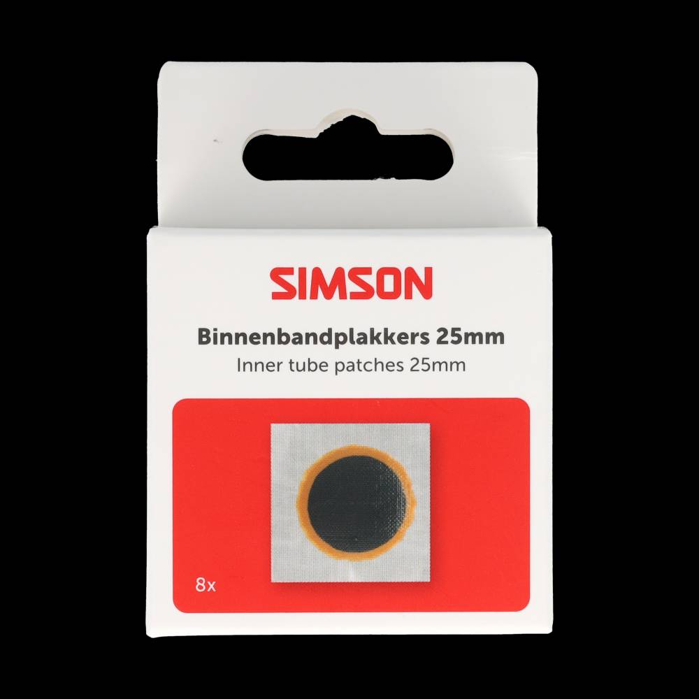 Simson binnenbandpleister 25mm (8st)