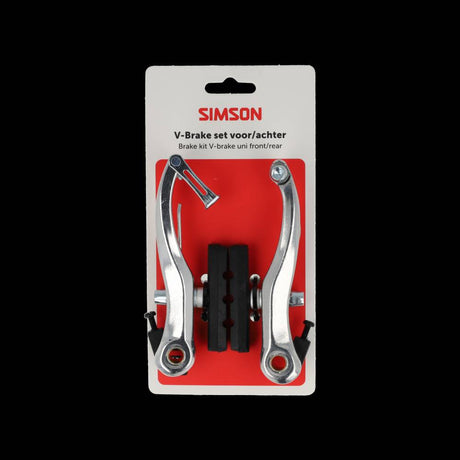 Simson remmenset v-brake voor- en achterrem