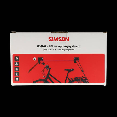 Simson lift en ophangsysteem (e)-bike