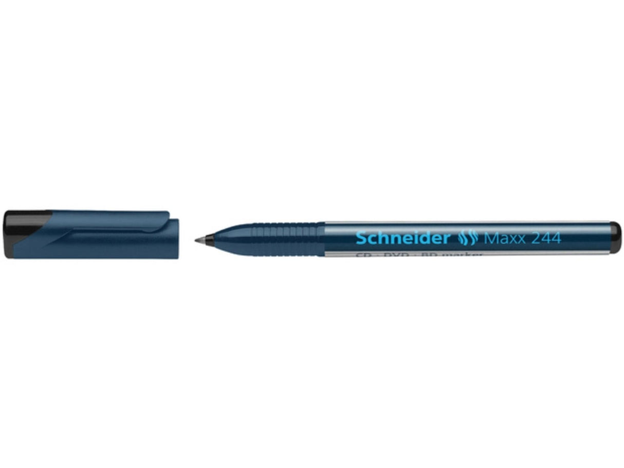 Schneider cd dvd marker zwart 10st