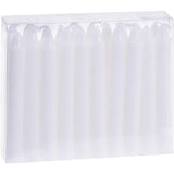 Home styling kerstboomkaarsjes 20-delig 10,5cm wit