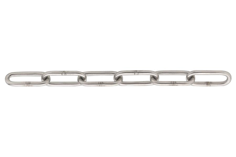 Ketting 6mm langschalmig rvs316