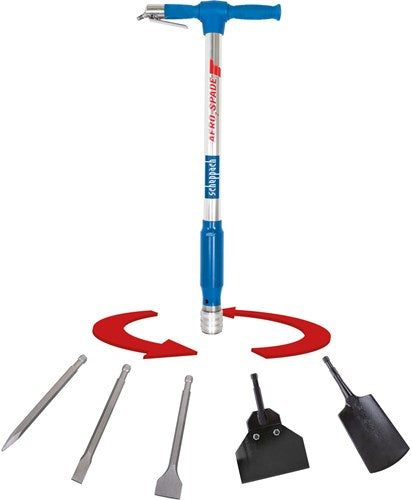 Scheppach aero 2 spade pneumatische 5-in-1 tool - 5909601900