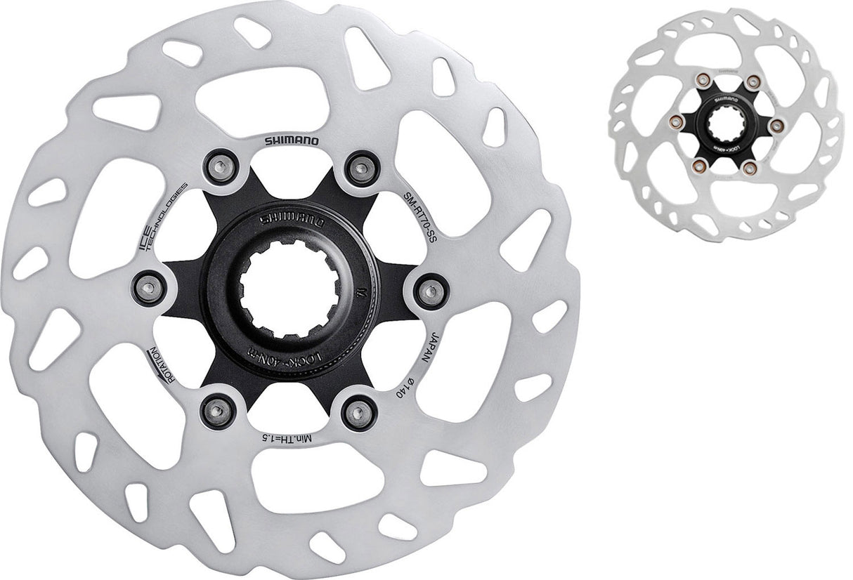 Shimano sm-rt70 center-lock disc rotor | 140mm intern