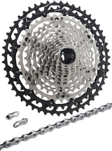 Shimano xt cn-m8100+cs-m8100 12-speed wear and tear set | 10-45t
