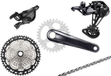 Shimano xt m8100 1x12-speed group clamp 175mm 10-51