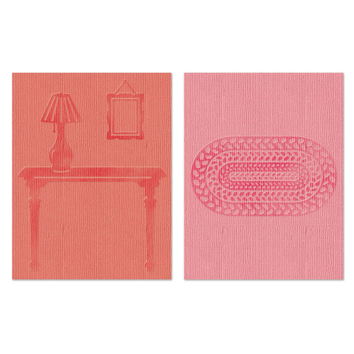 Sizzix • 3d textured impressions embossing sjabloon foyer
