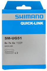Shimano sm-ug51 6 7 8-speed quick-link connector 2 pair