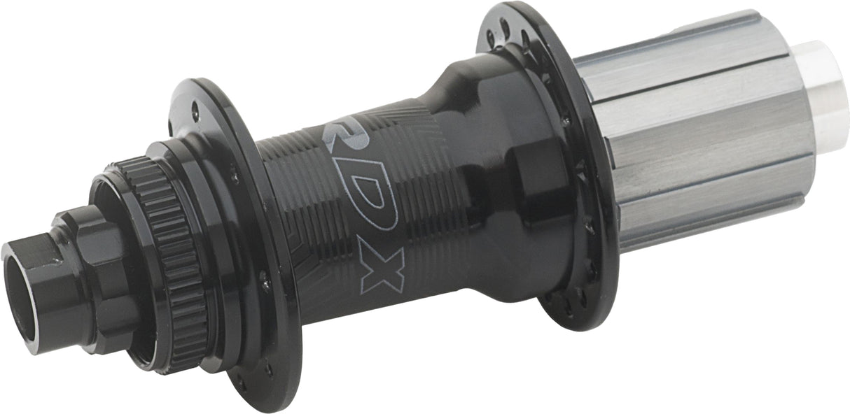 Miche achternaaf r-dx 32g shimano tx12 center lock zwart