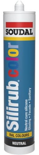 Soudal silirub color | siliconenkit | gentiaanblauw ral 5010 | 300 ml - 114299