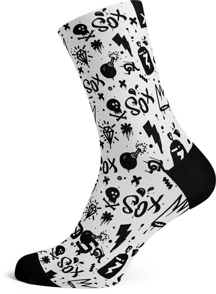 Sox footwear monochrome - socks | l (42-47)