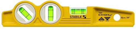 Stabila waterpas,vgroef 1v1h1x45°libel magn.25cm - 16672
