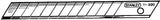 Stanley handgereedschap afbreekmesjes 9mm - 10 stuks dispenser - 0-11-300