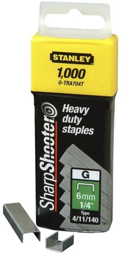 Stanley handgereedschap nieten 10mm type g - 5000 stuks - 1-tra706-5t - 1-tra706-5t