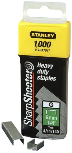 Stanley handgereedschap nieten 14mm type g - 5000 stuks - 1-tra709-5t - 1-tra709-5t