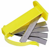 Stanley handgereedschap schaafmesje recht 50mm - 5 stuks kaart - 0-12-378