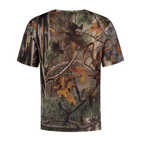 Stealth gear t-shirt korte mouw camo bosprint maat l